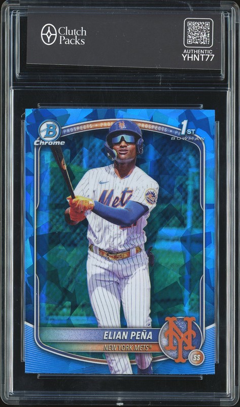 2025 Bowman Chrome Elian Peña #BCP-155 Sapphire