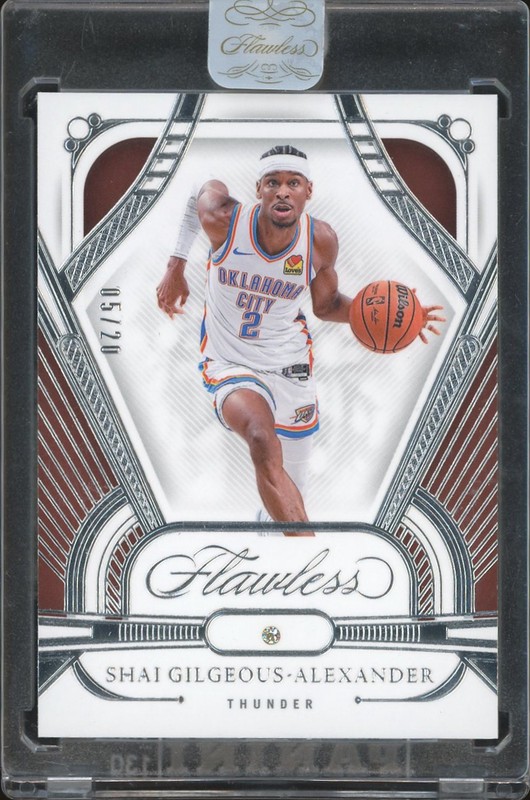 2023-24 Panini Flawless Shai Gilgeous-Alexander #57 Diamond /20