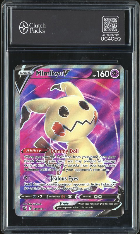 2021 Sword & Shield Battle Styles Mimikyu V #148