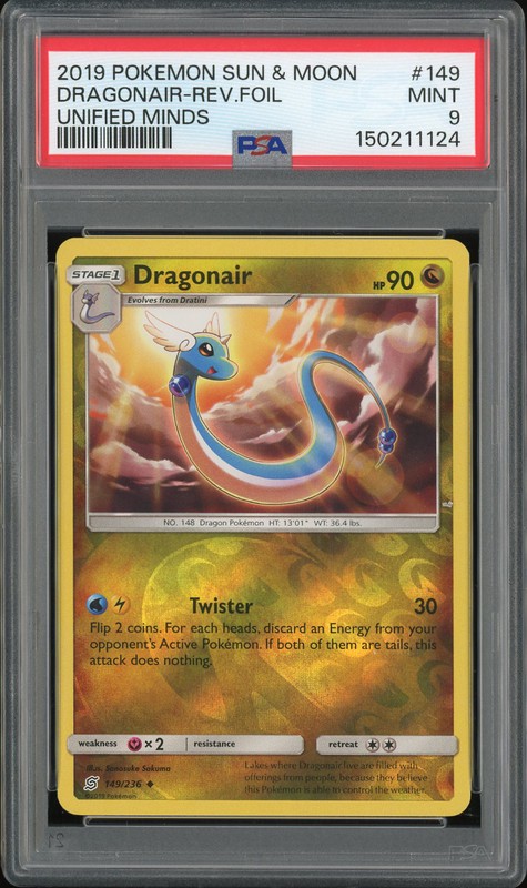 Sun & Moon Unified Minds Dragonair #149