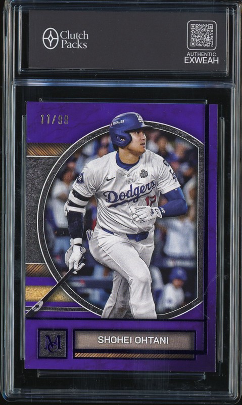 2025 Topps Museum Collection Shohei Ohtani #1 Purple /99