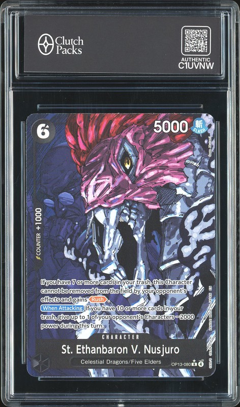 One Piece St. Ethanbaron V. Nusjuro #OP13-080 Carrying on His Will R