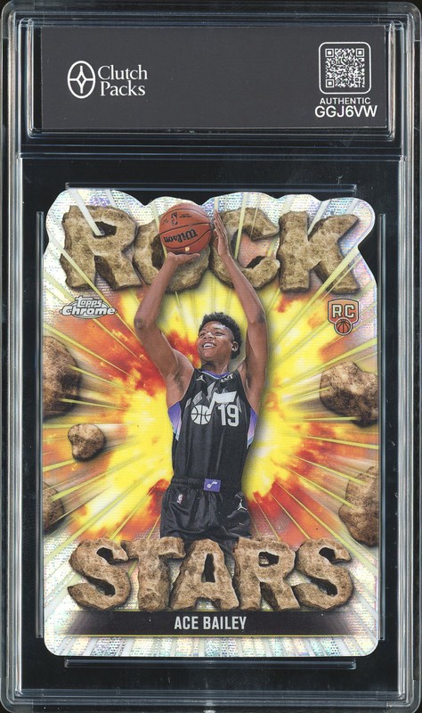 2025 Topps Chrome Rock Stars Ace Bailey #RS-20
