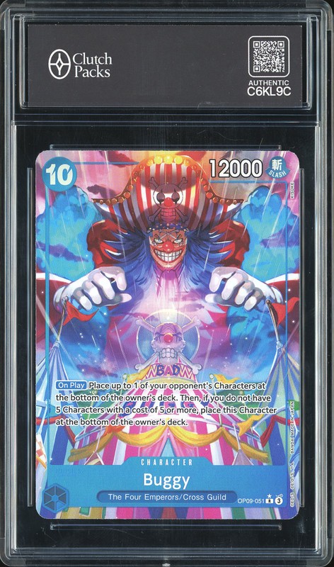 One Piece Buggy #OP09-051 Emperors in the New World R