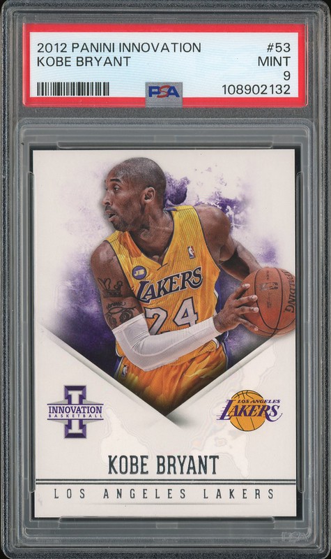2012-13 Panini Innovation Kobe Bryant #53 PSA 9