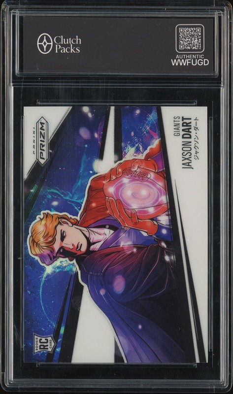 2025 Panini Prizm Manga Jaxson Dart #14 Rookie Card