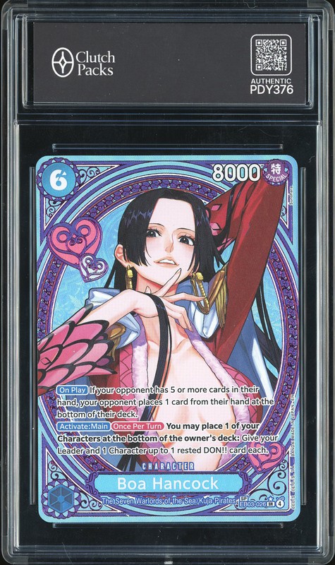One Piece Boa Hancock #EB03-026 Heroines Edition SR SP 
