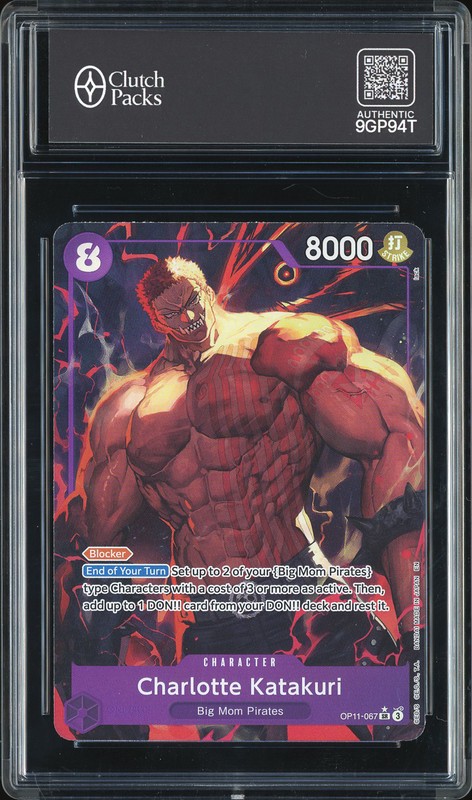 One Piece Charlotte Katakuri #OP11-067 A Fist of Divine Speed SR