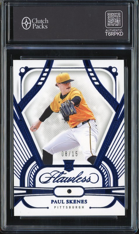 2024 Panini Flawless Paul Skenes #21 Sapphire /15