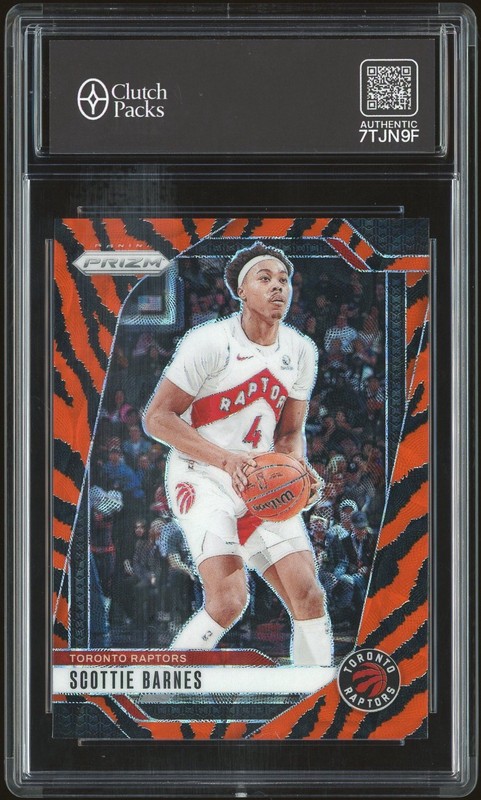 2024-25 Panini Prizm Choice Scottie Barnes #16 Tiger Stripe