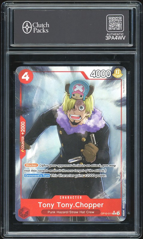 Tony Tony.Chopper #OP10-011 Alternate Art PRB-02 The Best