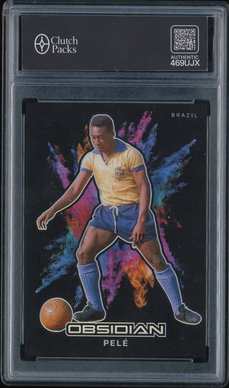2024-25 Panini Obsidian Pelé #16 Color Blast