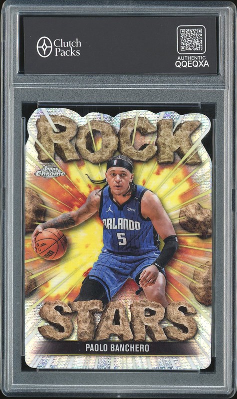 2025 Topps Chrome Rock Stars Paolo Banchero #RS-9