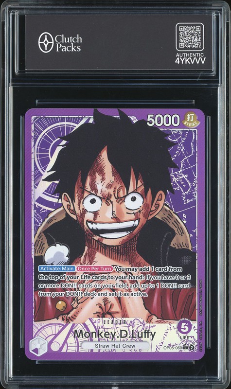 One Piece Monkey D. Luffy #OP05-060 Awakening of the New Era 