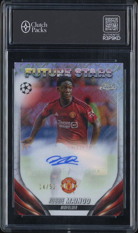 2023-24 Topps Chrome Future Stars Kobbie Mainoo #FSA-KM Autograph /52