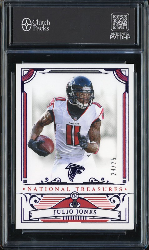2025 Panini National Treasures Julio Jones #5 /75