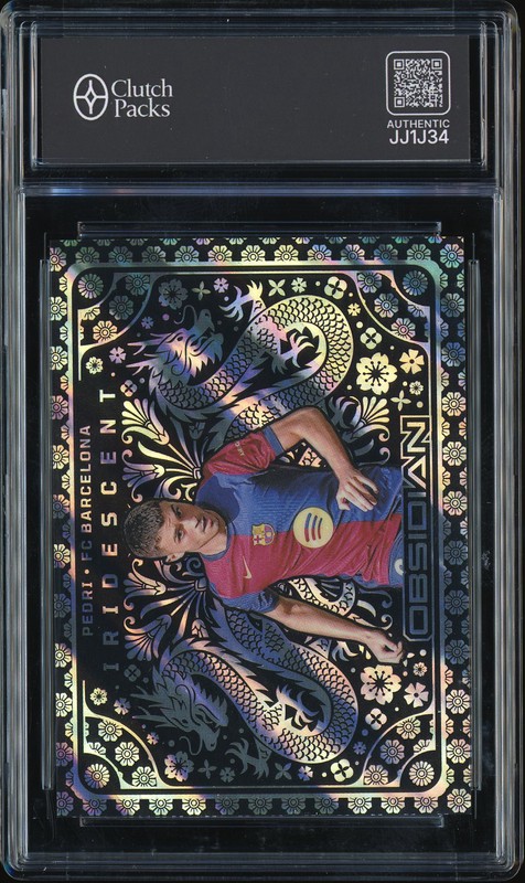 2024-25 Panini Obsidian Iridescent Pedri #4