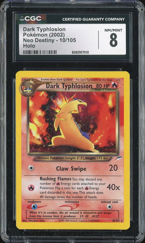 Neo Destiny Dark Typhlosion #10
