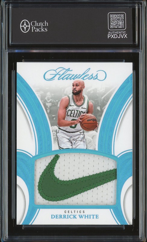 2024-25 Panini Flawless Nike Swoosh Derrick White #P-DWH Patch /1