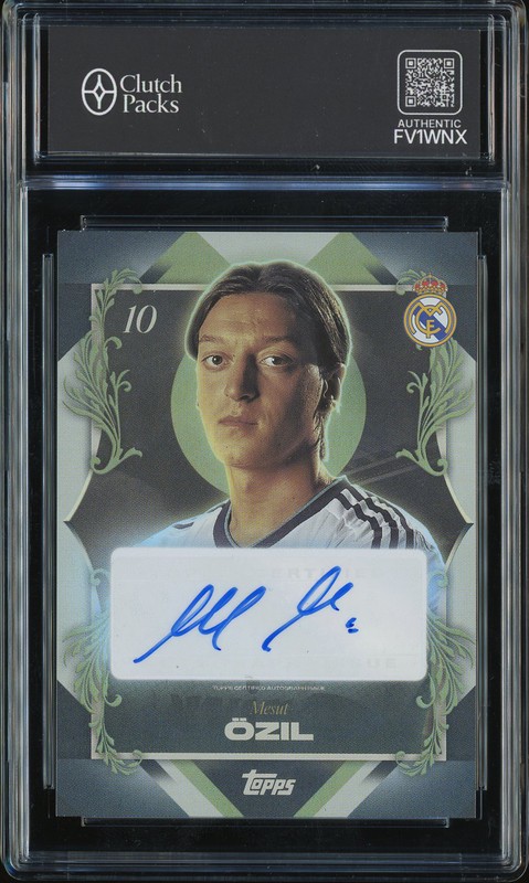 2025 Topps Los Blancos Portrait Posers Autograph Mesut Ozil #PP-MO