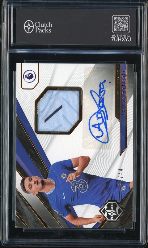 2022-23 Panini Chronicles Limited Armando Broja #L-BRO Autograph Patch /44