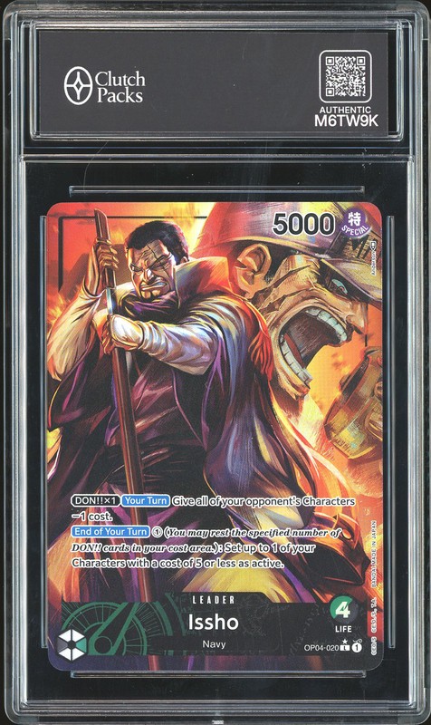 One Piece Issho #OP04-020 Kingdoms of Intrigue Leader Parallel