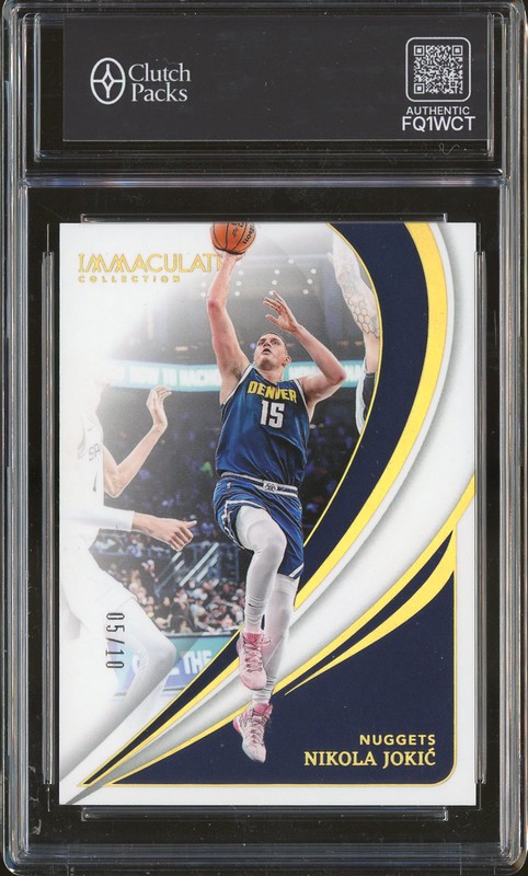 2023-24 Panini Immaculate Collection Nikola Jokić #77 Gold /10