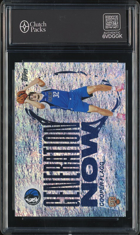 2025 Topps Generation Now Cooper Flagg #GN-1 Silver Foil