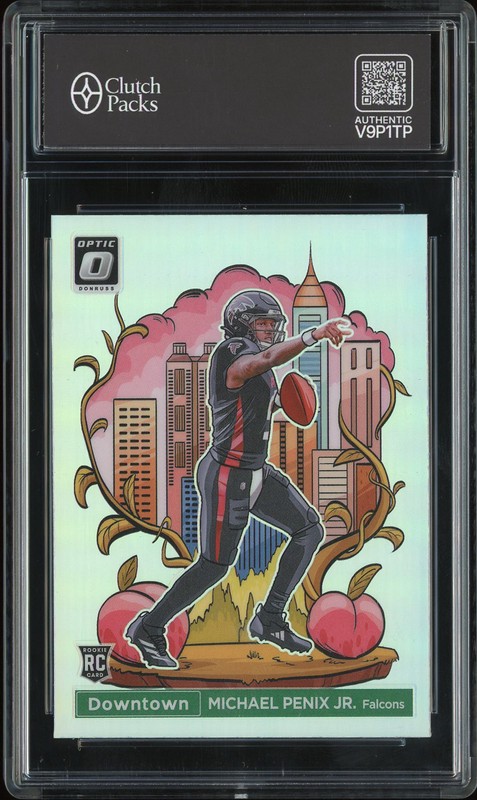 2024 Donruss Optic Downtown Michael Penix Jr. #14