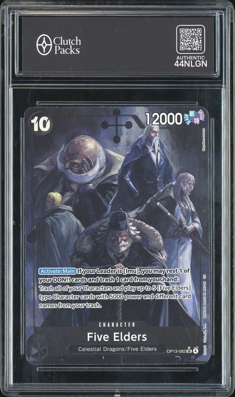 One Piece Five Elders #OP13-082 Carrying On His Will SR
