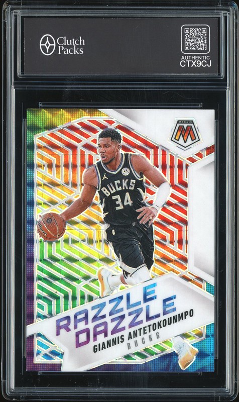 2024-25 Panini Mosaic Razzle Dazzle Giannis Antetokounmpo #1