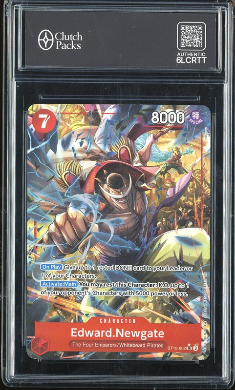 One Piece Edward.Newgate #ST15-002 PRB-02 The Best SR Alternate Art