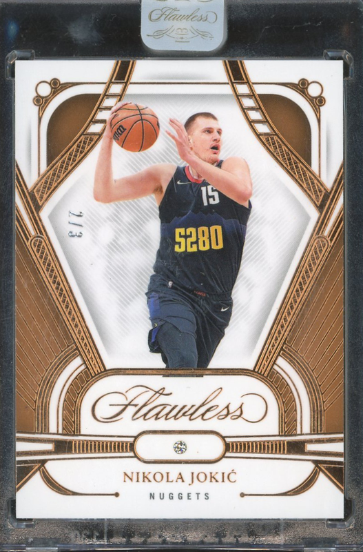 2023-24 Panini Flawless Nikola Jokić #9 Diamond /3