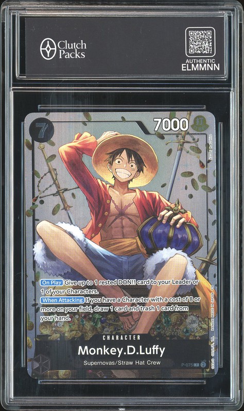 One Piece Monkey.D.Luffy #P-075 Promo Mini Tin