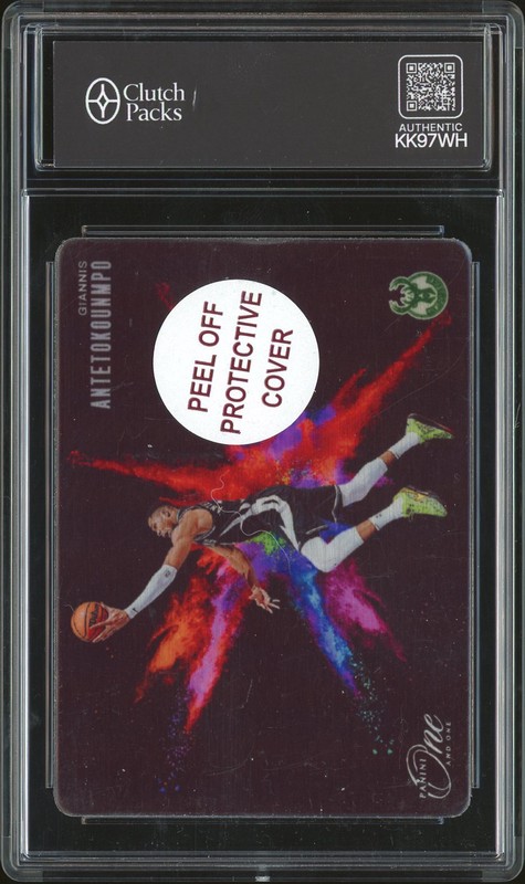 2024-25 Panini One and One Giannis Antetokounmpo Color Blast #9