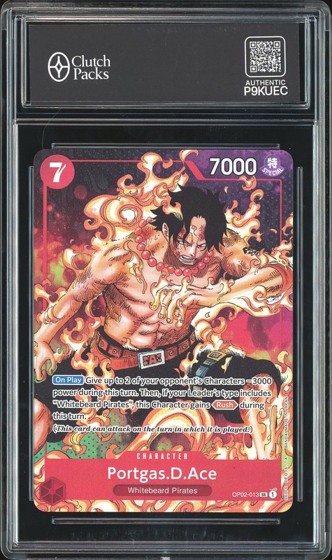 One Piece Portgas D. Ace #OP02-013 Paramount War