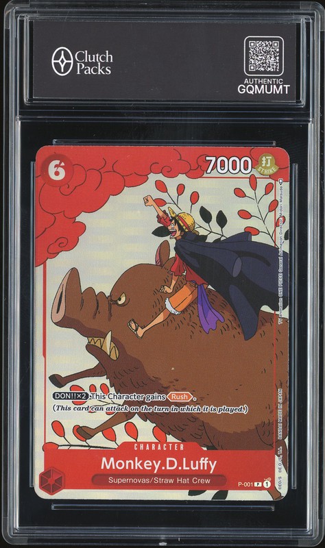 One Piece Monkey D. Luffy #P-001 Gift Collection