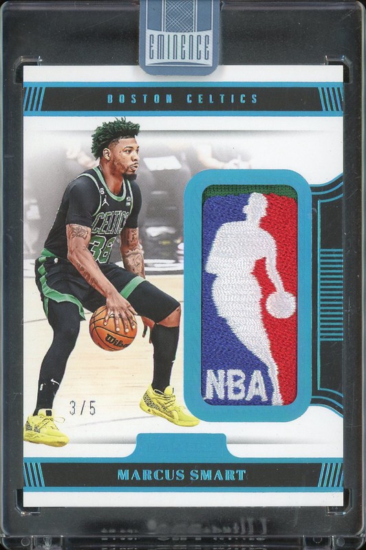 2024-25 Panini Eminence Logoman Marcus Smart #LM-SMR Patch /5