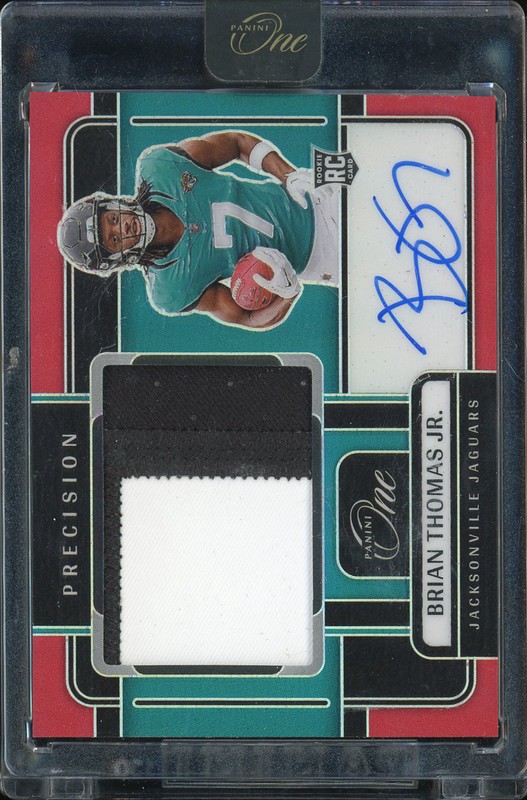 2024 Panini One Precision Brian Thomas Jr. #303 Rookie Patch Autographs /60