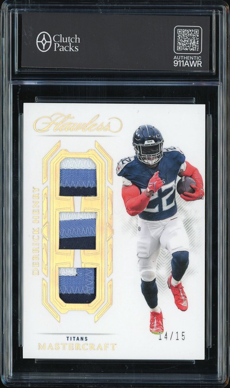 2023 Panini Flawless Mastercraft Derrick Henry #M-DHE /15
