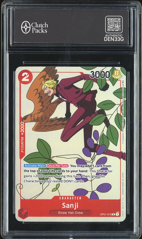 One Piece Sanji #OP01-013 Gift Collection