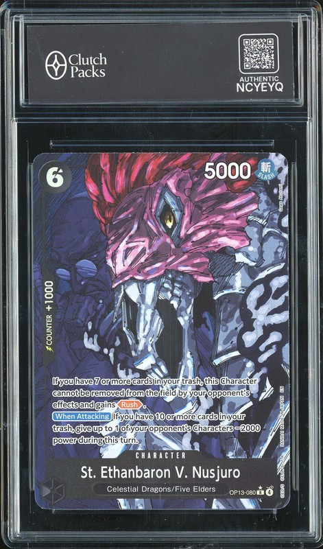 One Piece St. Ethanbaron V. Nusjuro #OP13-080 Carrying on His Will Alternate Art