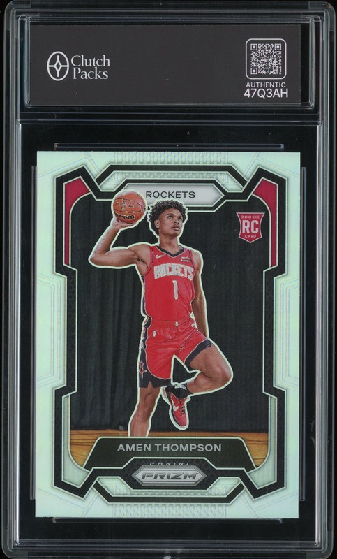 2023-24 Panini Prizm Amen Thompson #150 silver
