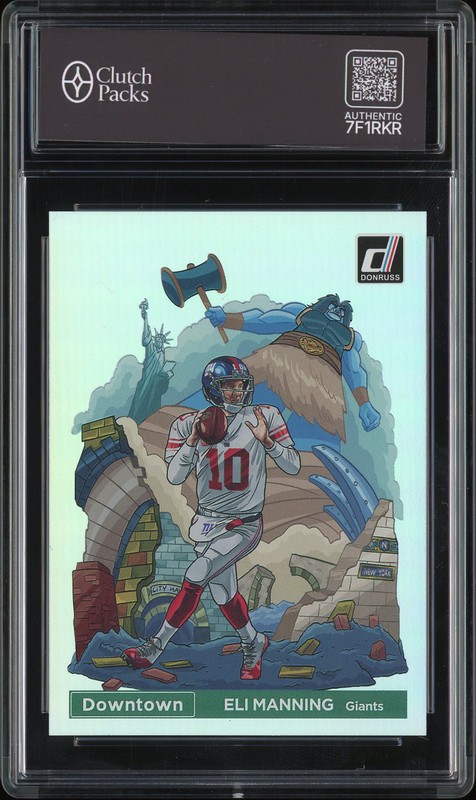 2022 Panini Donruss Downtown Eli Manning #DT-EM