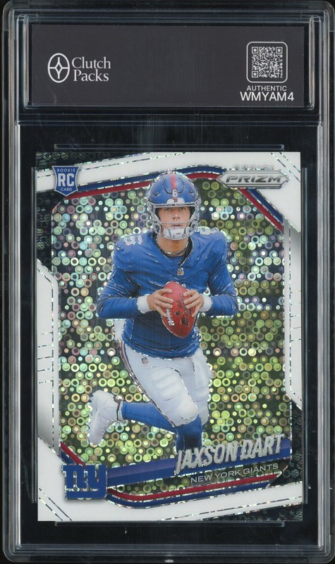 2025 Panini Prizm Jaxson Dart #332 White Disco