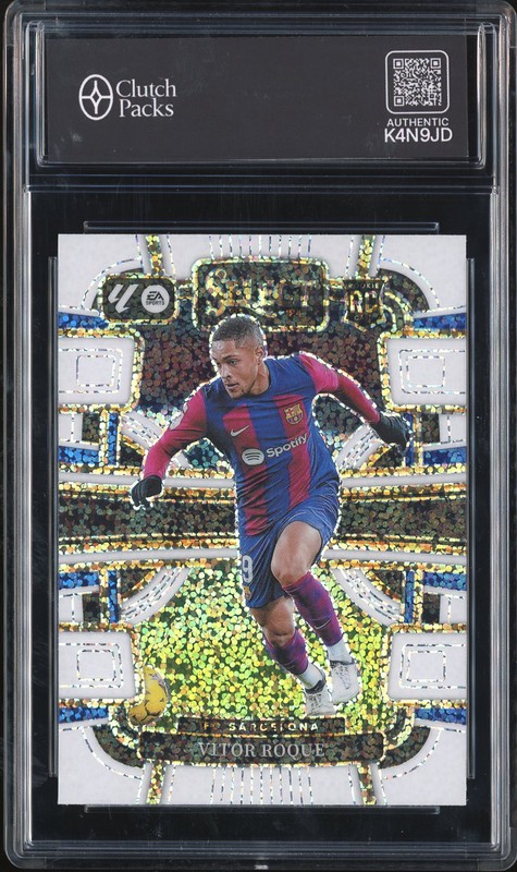 2023-24 Panini Prizm La Liga Vitor Roque #29 White Sparkle