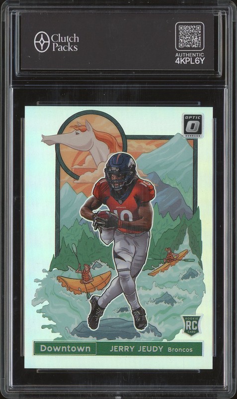 2020 Donruss Optic Downtown Jerry Jeudy #DT-37