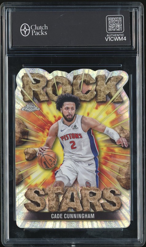 2025 Topps Chrome Rock Stars Cade Cunningham #RS-5