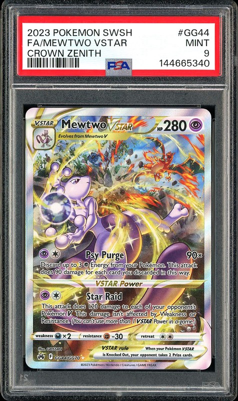 Crown Zenith Galarian Gallery Mewtwo VSTAR #GG44