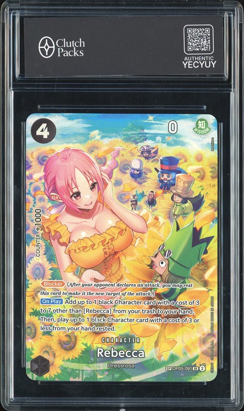 One Piece Rebecca #OP05-091 OP06 Wins of the Captian SP